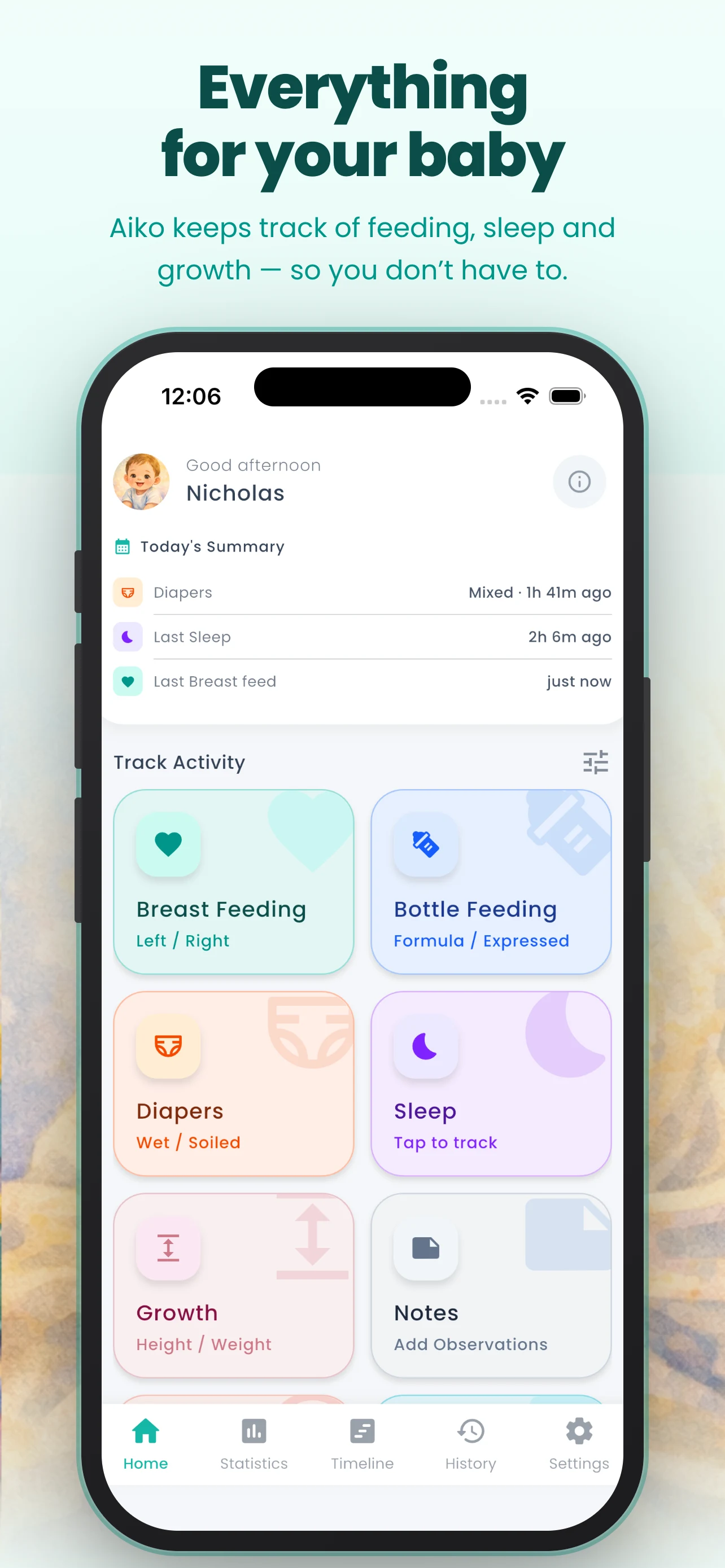 Baby Tracker | Aiko screenshot