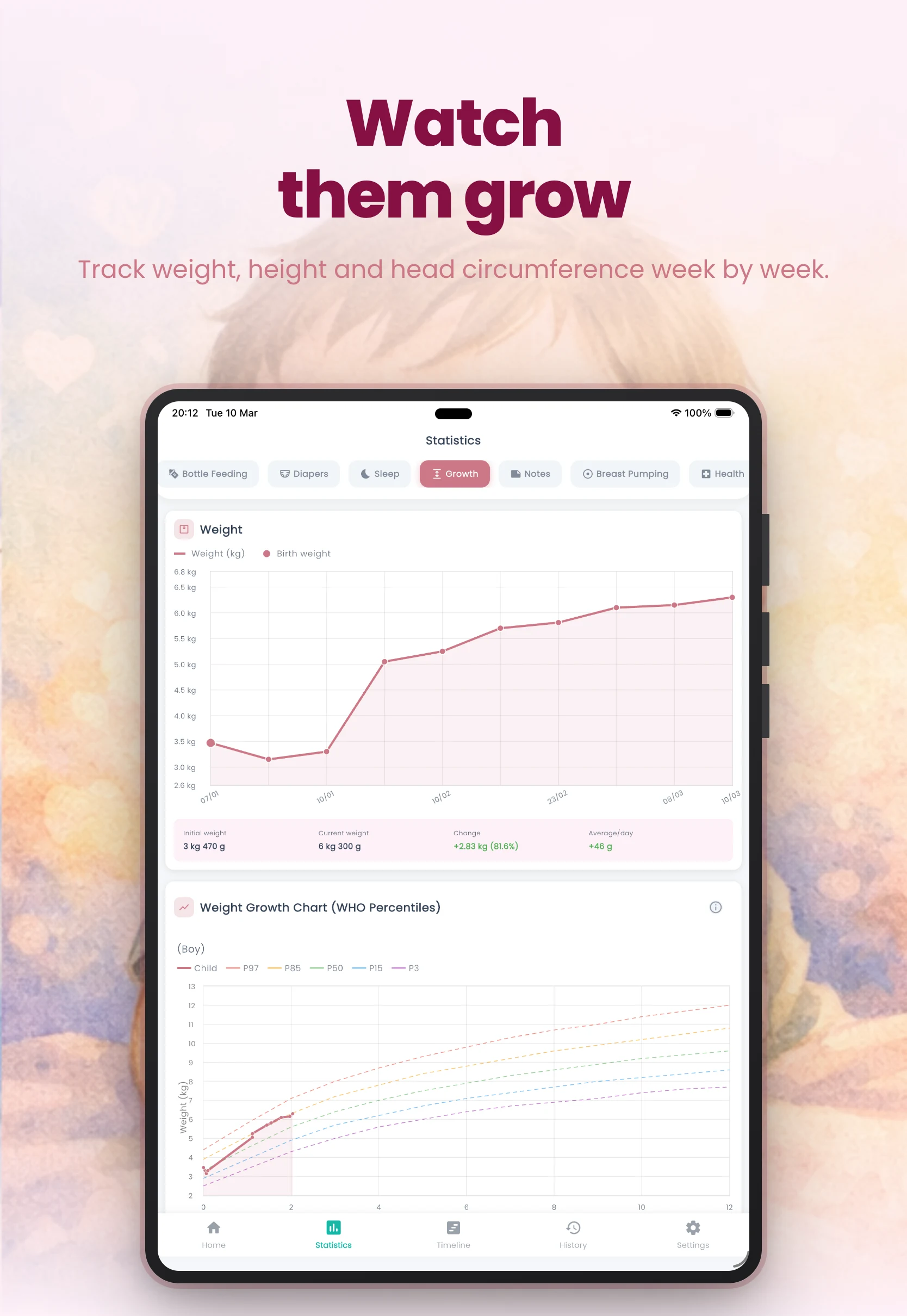 Baby Tracker | Aiko screenshot
